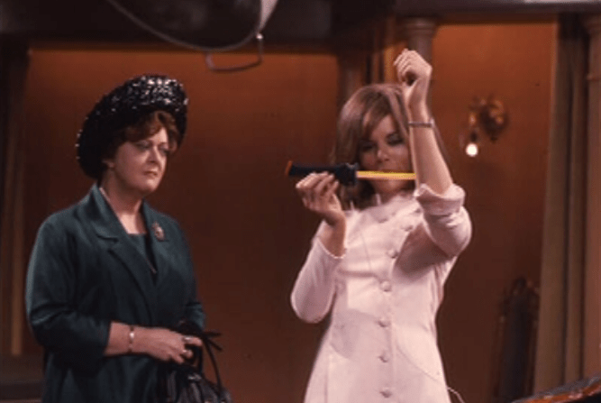 Nurse demonstrates hi-tech tool