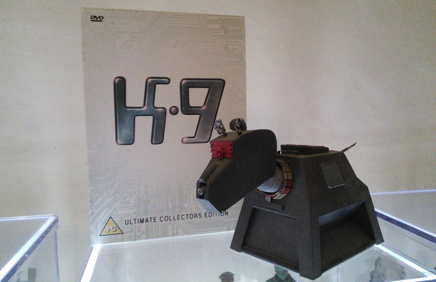 DVD box set and K9 model