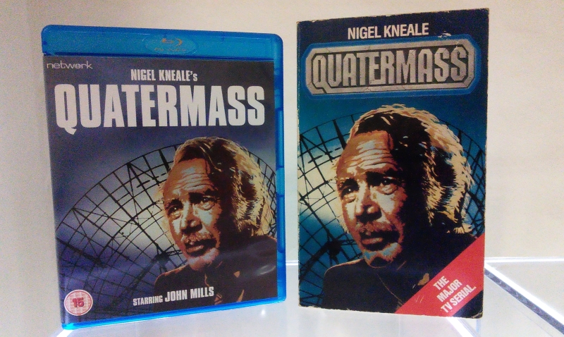 Quatermass blu-ray case and novelisation