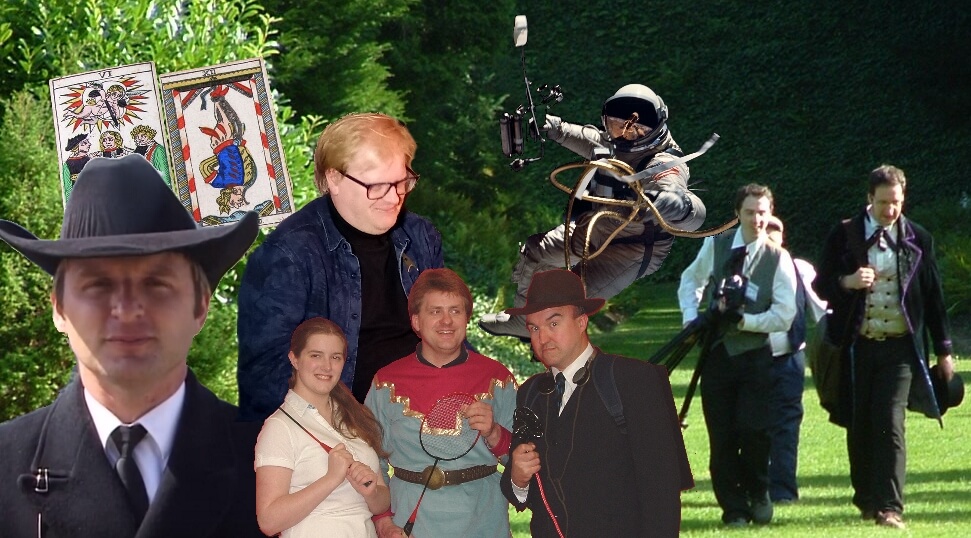 Montage of actors
